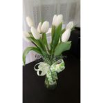 Jual Vas Tulip Putih Di Cengkareng 085959000629 Kode : PE BV 15
