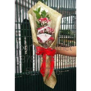Handbouquet Mawar Merah 085959000629